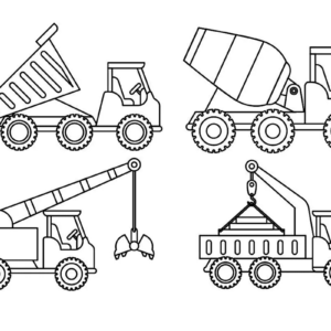 Construction Coloring Pages 40 Printable Construction Coloring