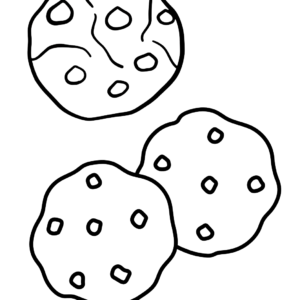 Cookie Coloring Pages Printable for Free Download