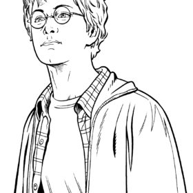 Harry Potter Coloring Pages Printable for Free Download