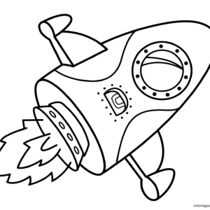 Rocket Coloring Page  Free Homeschool Deals ©