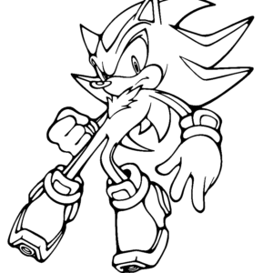 Coloriage Sonic  Hedgehog colors, Rose coloring pages, Cartoon