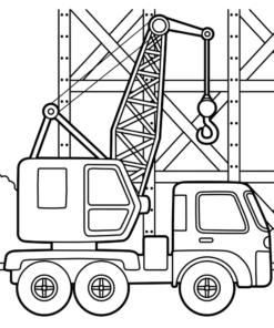 Construction Coloring Pages Printable for Free Download