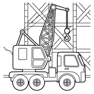 Construction Coloring Pages 40 Printable Construction Coloring