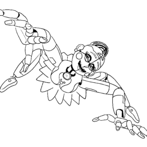 Ballora Coloring Pages Printable For Free Download