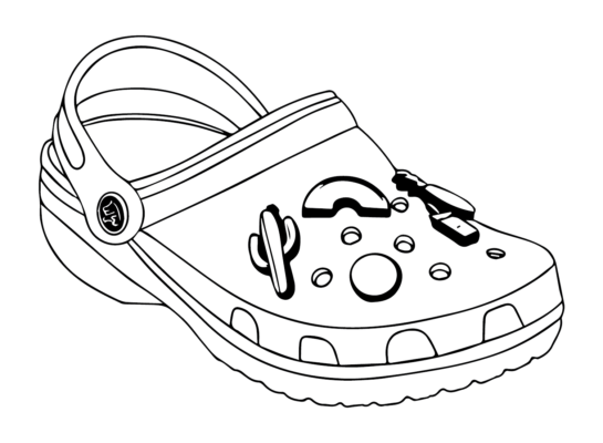 Crocs Coloring Pages Printable for Free Download