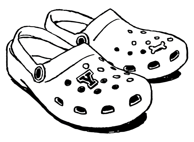 Crocs Coloring Pages Printable for Free Download