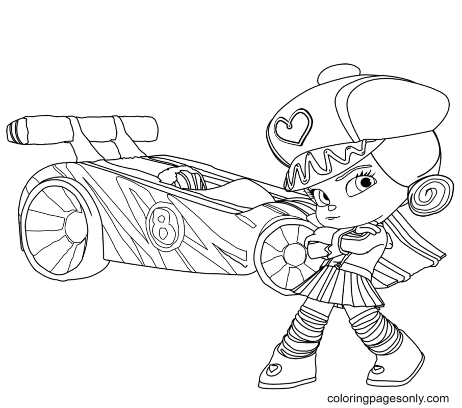 Wreck-It Ralph Coloring Pages Printable for Free Download