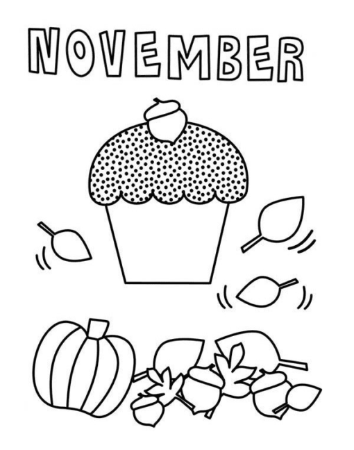 November Coloring Pages Printable for Free Download