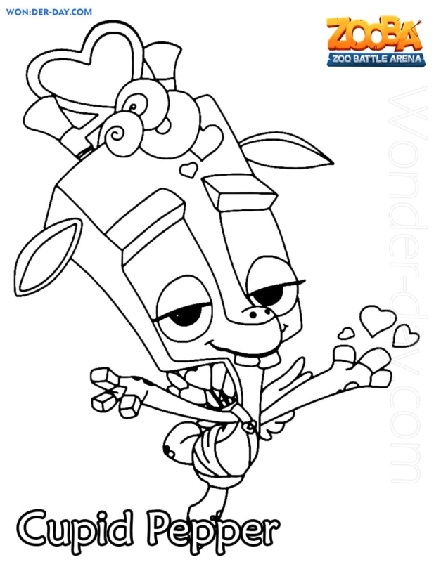 Zooba Coloring Pages Printable for Free Download