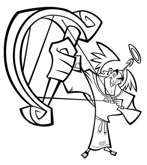 kronk coloring page png the emperors new groove