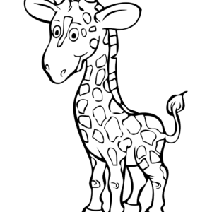 Giraffes Coloring Pages Printable for Free Download