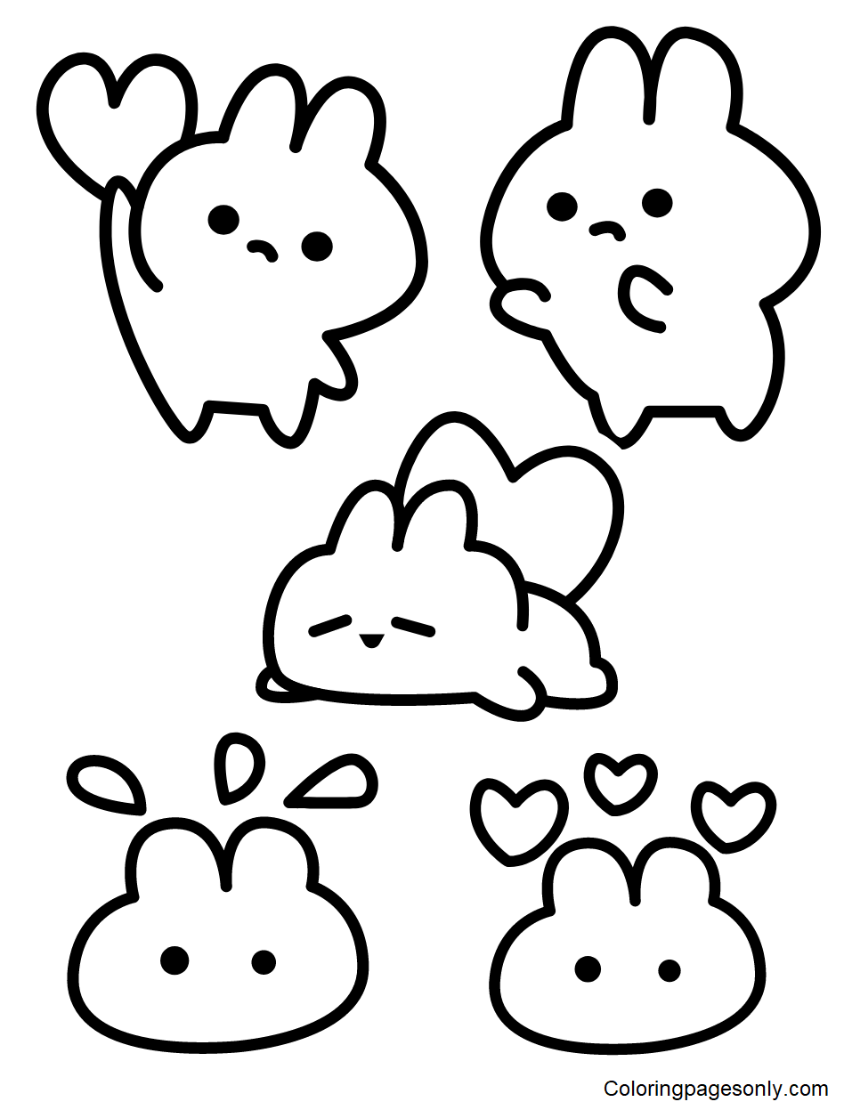 Christmas Ghost Printable Stickers, Kawaii Stickers PNG