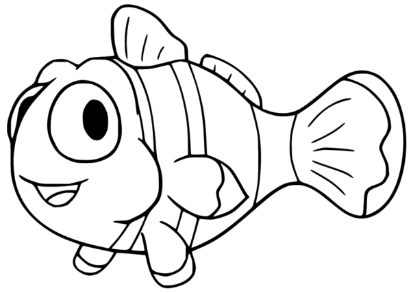 Clownfish Coloring Pages Printable for Free Download