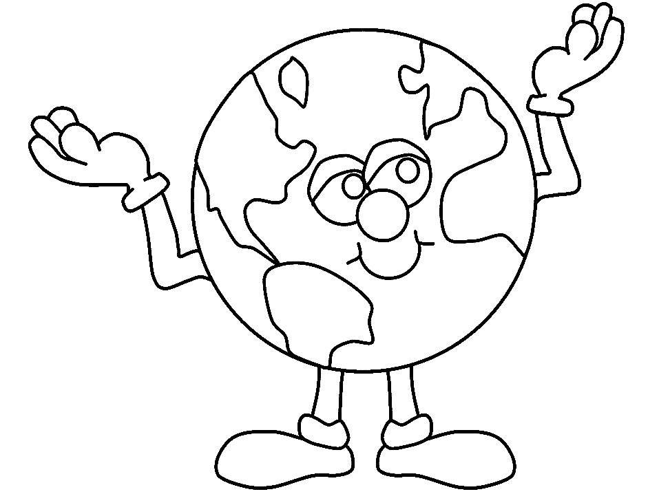 Earth Coloring Pages Printable for Free Download