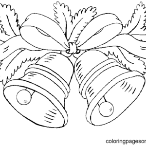 Christmas Bells Coloring Pages Printable for Free Download