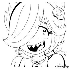 Colette Brawl Stars Coloring Pages Printable for Free Download