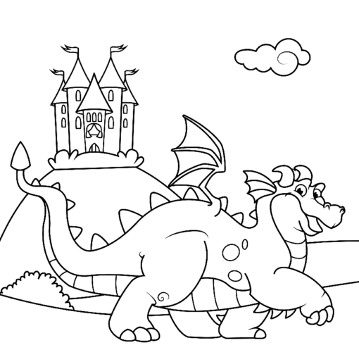 Castle Coloring Pages Printable for Free Download