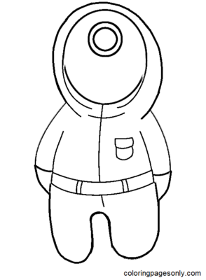 Squid Game Coloring Pages Printable for Free Download