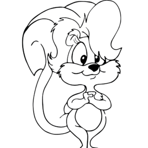 Speedy Gonzales Coloring Page for Kids - Free Animaniacs Printable