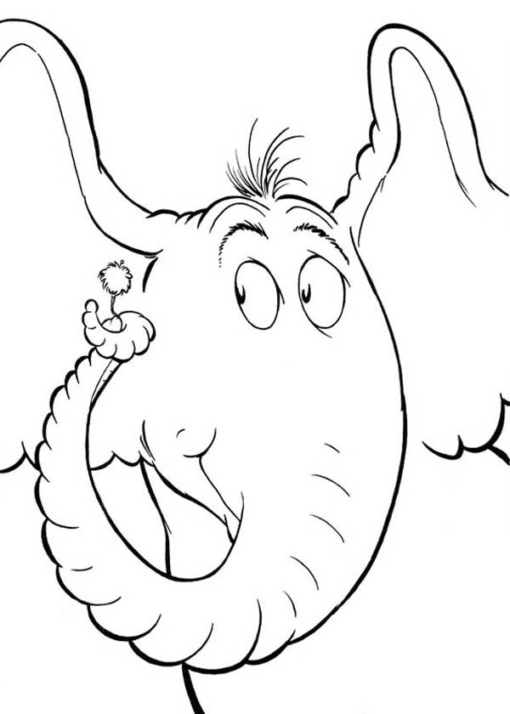 Horton Hears a Who Coloring Pages Printable for Free Download