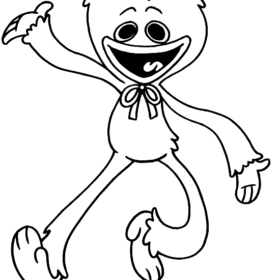 Huggy Wuggy Coloring Pages Printable for Free Download