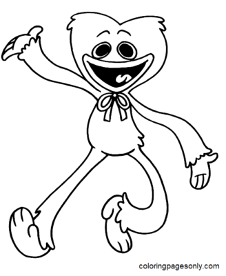 Huggy Wuggy Coloring Pages Printable for Free Download