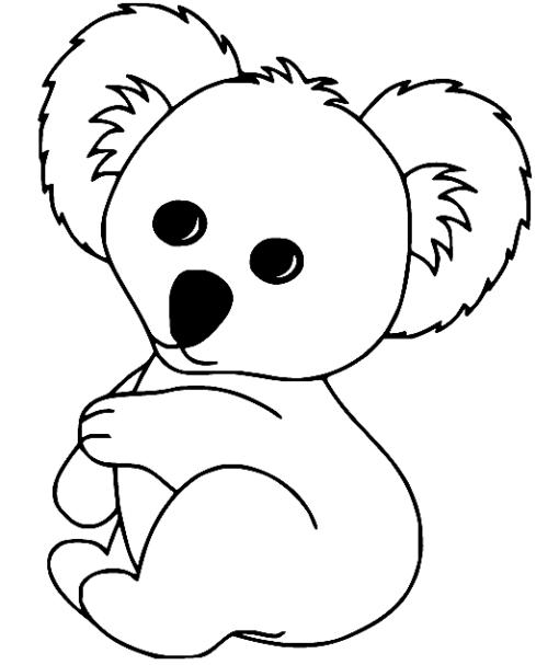 Koala Coloring Pages Printable for Free Download