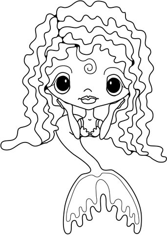 Mermaid Coloring Pages Printable for Free Download