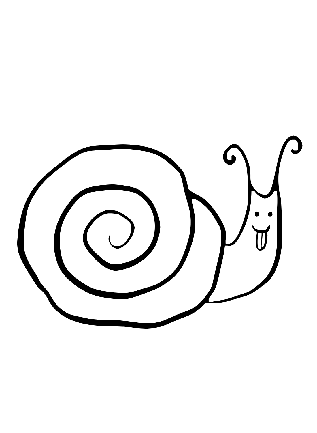 Snail Coloring Pages Printable for Free Download