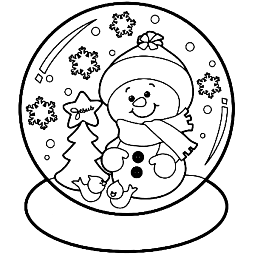 Cute Christmas Coloring Pages Printable for Free Download