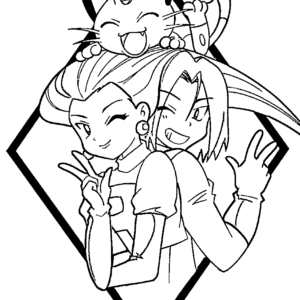 Team Rocket Coloring Pages Printable For Free Download