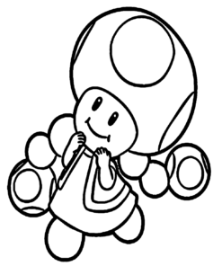 Toadette Coloring Pages Printable for Free Download