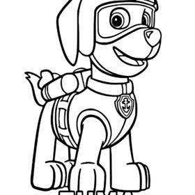 Zuma Paw Patrol Coloring Pages Printable For Free Download