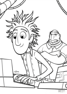 Cloudy with a Chance of Meatballs Coloring Pages Printable for Free ...