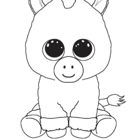 Beanie Boos Coloring Pages Printable for Free Download