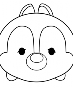 Tsum Tsum Coloring Pages Printable for Free Download