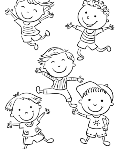 Dancing Coloring Pages Printable for Free Download