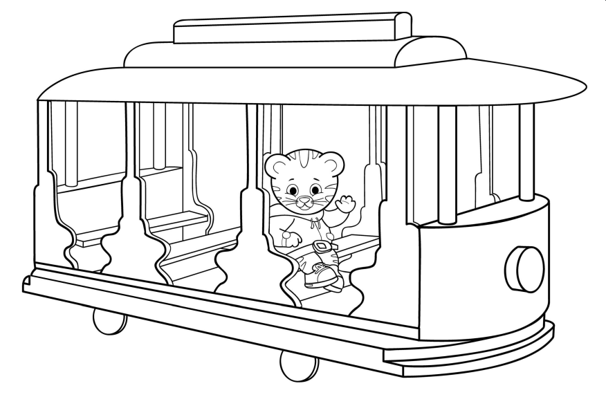 Daniel Tiger Coloring Pages Printable for Free Download