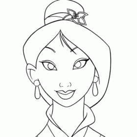 Mulan Coloring Pages Printable for Free Download