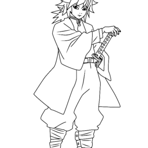 Anime Colouring Pages Printable for Free Download