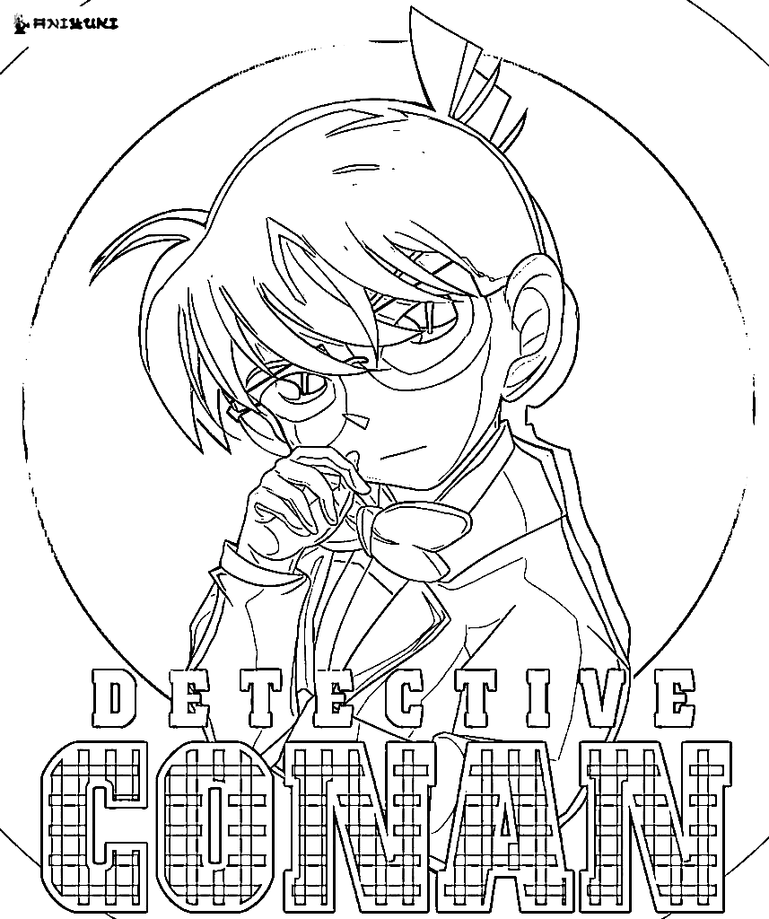 Conan Coloring Pages