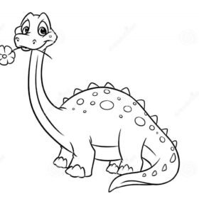 Apatosaurus Coloring Pages Printable for Free Download