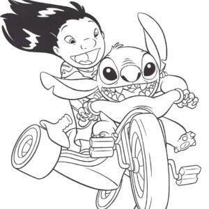 42 Lilo & Stitch Coloring Pages (Free PDF Printables)