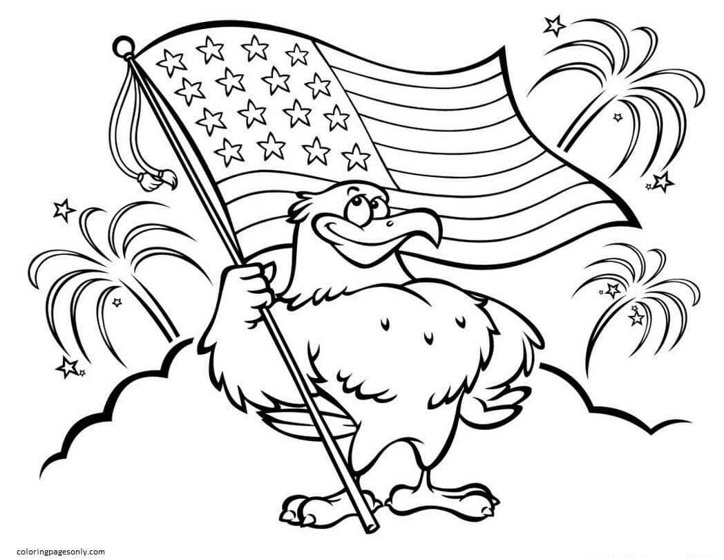 disney 4th of july coloring pages