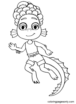 Luca Coloring Pages Printable For Free Download