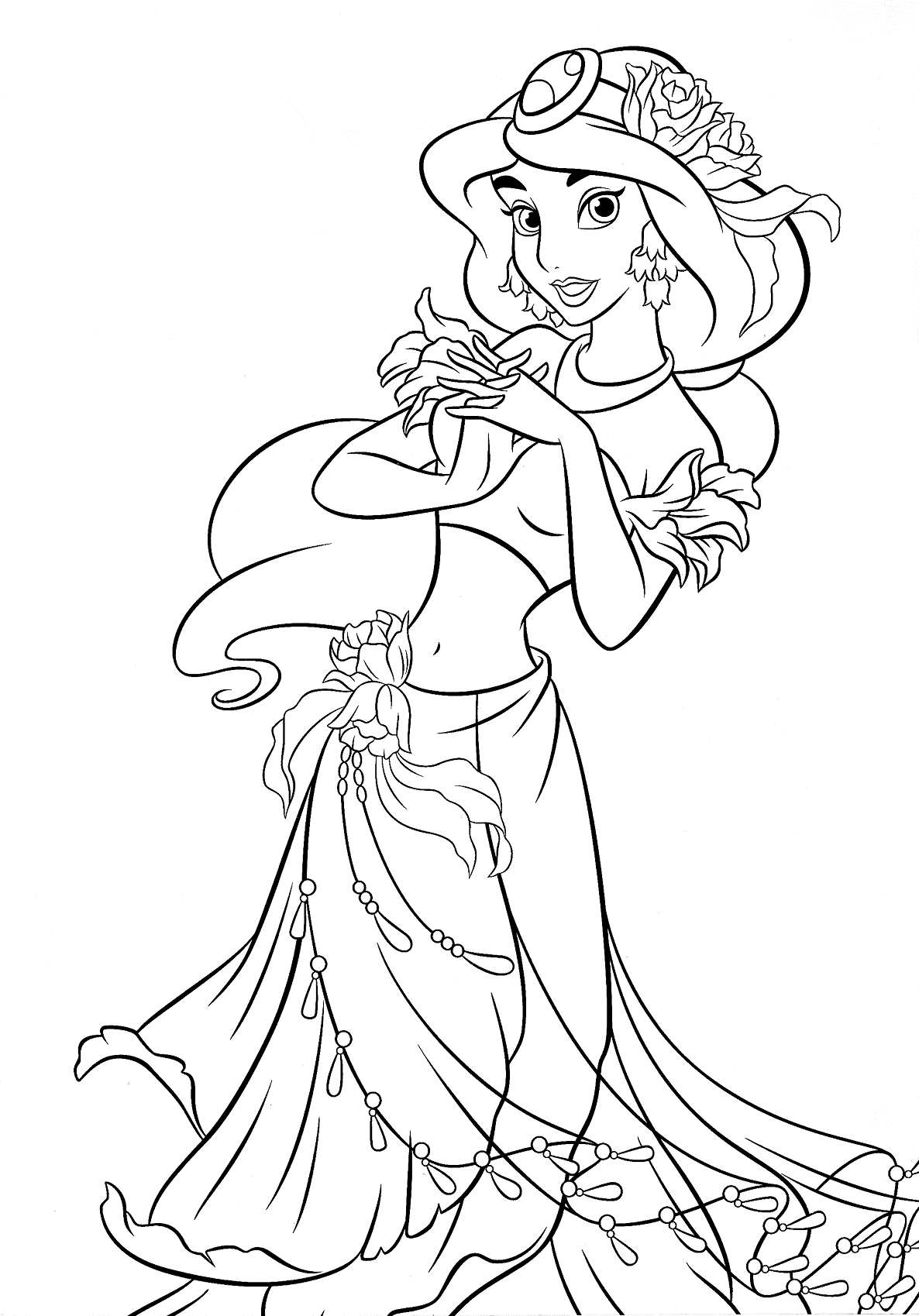 Princess Coloring Pages Printable for Free Download