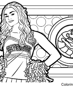 Disney Zombies Coloring Pages Printable for Free Download