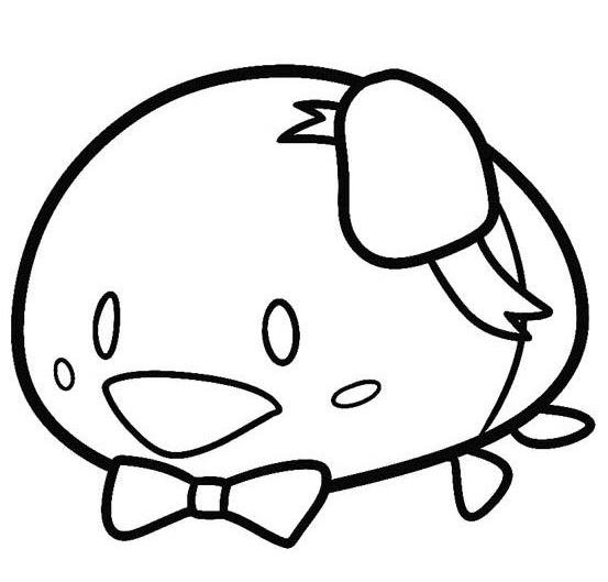 tsum tsum coloring pages free