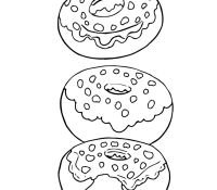 Donut Coloring Pages Printable for Free Download