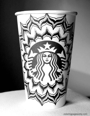 Starbucks Coloring Pages Printable for Free Download